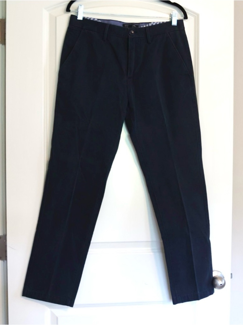 Banana Republic Kentfield Pants Men’s 30x30 Navy Straight Leg Chino